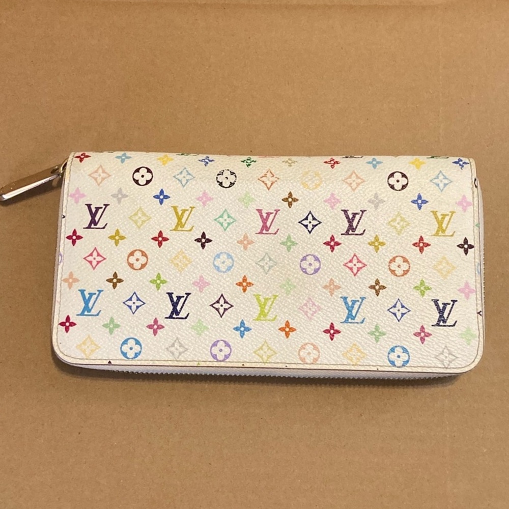Louis Vuitton Multiple Colors Long Zipper Wallet